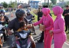 Ribuan Takjil Dibagikan Polres Lingga dan Polsek Jajaran, Semarak Ramadhan Penuh Berkah