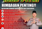 POLSEK BATAM KOTA BERIKAN HIMBAUAN PENTING SEPANJANG PERAYAAN IDUL FITRI 1447 H/2026 M