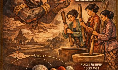 BULAN SEWARNA DARAH Hiasi Langit Indonesia, 3 Maret 2026