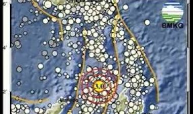 Gempa M 3,0 Guncang Halmahera Barat, BMKG Minta Warga Tetap Waspada