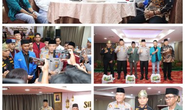 KAPOLDA KEPRI SILATURAHMI DAN BUKA PUASA BERSAMA ORMAS, OKP, BEM DAN KELOMPOK CIPAYUNG PLUS KEPRI