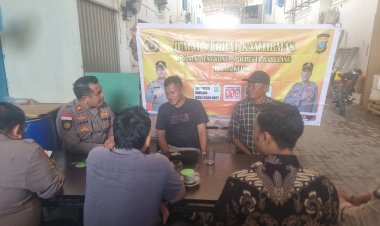 Polsek Bengkong Gelar Jumat Curhat Kamtibmas Bersama Warga Tanjung Buntung