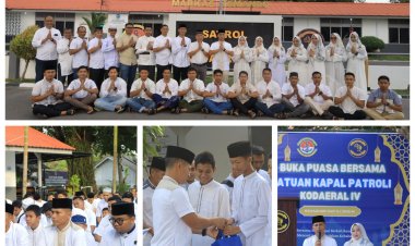 Hangatkan Ramadan dengan Kepedulian, Satrol Kodaeral IV Gelar Buka Puasa Bersama