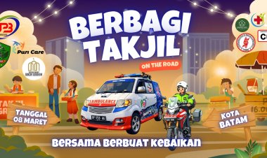 Aksi Sosial Berbagi Takjil "On The Road" Hadir Kembali untuk Masyarakat Batam di Bulan Ramadhan