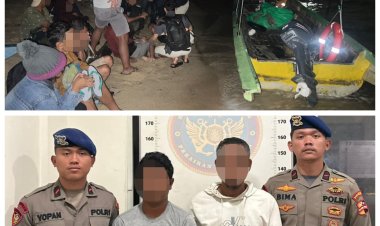Korpolairud Gagalkan Penyelundupan PMI Ilegal di Nongsa, Dua Pelaku Ditangkap