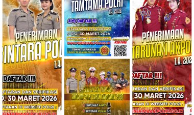 REKRUTMEN POLRI 2026 DIBUKA, POLDA KEPRI AJAK PUTRA-PUTRI TERBAIK DAFTAR AKPOL, BINTARA DAN TAMTAMA