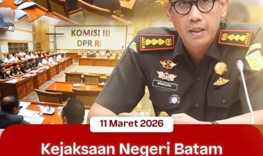 Kajari Batam Hadiri RDP Komisi III DPR RI Bahas Penanganan Kasus Narkotika 2 Ton di Batam
