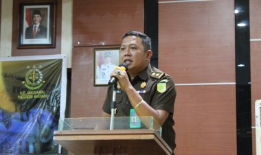 Kejari Batam Minta Maaf atas Pernyataan Jaksa dalam Replik Sidang Kasus Sabu 1,9 Ton