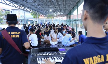 Ramadan di Balik Tembok, Lapas Batam Gelar Buka Puasa Bersama Keluarga Warga Binaan