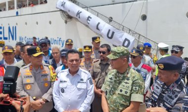 Kapolresta Barelang Bersama Kapolda Kepri dan Forkopimda Kepri Cek Kesiapan Pelabuhan Jelang Arus Mudik Lebaran