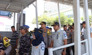 Kapolsek KKP Batam Himbau Penumpang Gunakan Tiket Resmi Demi Kelancaran Mudik