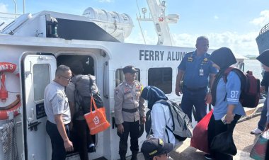 Pengamanan Arus Mudik Lebaran 1447 H, Pos Pelayanan Ketupat Seligi 2026 Pantau Keberangkatan Kapal di Pelabuhan Sei Tenam