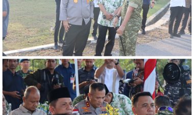 KAPOLDA KEPRI HADIRI PERESMIAN MASJID BAITUL AMIN ANGKASA DI LANUD HANG NADIM BATAM