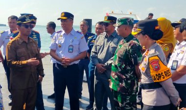 Bupati dan Kapolres Karimun Serta FKPD Cek Kesiapan Arus Mudik