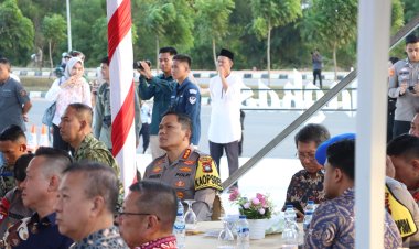 Bersama Forkopimda, Kapolresta Barelang Hadiri Peresmian Masjid Bintang Amin Angkasa di Lanud Hang Nadim