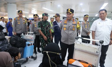 Operasi Ketupat Seligi 2026: Kapolda Kepri Tinjau Pos Pelayanan Terpadu Bandara Hang Nadim Batam