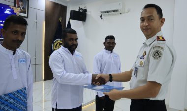 Lapas Batam Serahkan Remisi Khusus Nyepi 1948 Saka kepada Warga Binaan