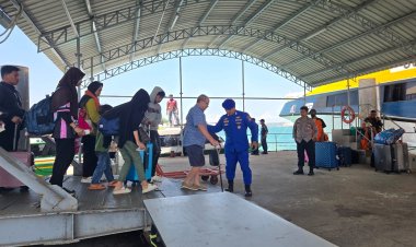 Subsatgas Polairud Polda Kepri Perketat Pengamanan Pelabuhan Nongsa dalam Operasi Ketupat Seligi 2026