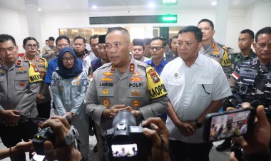 KAPOLDA KEPRI BERSAMA STAKEHOLDER TERKAIT IKUTI VICON KAPOLRI, PASTIKAN KESIAPAN PENGAMANAN MALAM IDUL FITRI 1447 H