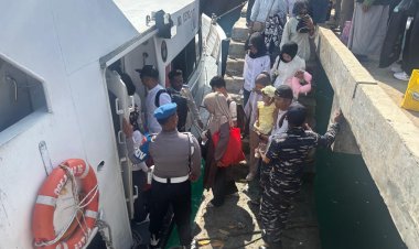 Ops Ketupat Seligi 2026, Polres Lingga Fokus Pengamanan Transportasi Laut