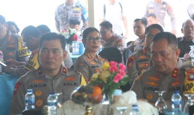 KAPOLDA KEPRI HADIRI ANEV SITKAMTIBMAS DAN MONITORING PELAYANAN PERAYAAN IDUL FITRI 1447 H TAHUN 2026 PADA OBJEK WISATA