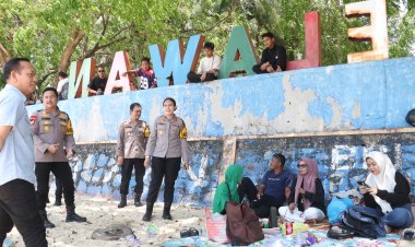 Kapolres Karimun Cek Objek Wisata dan Ikuti Zoom Monitoring Sitkamtibmas