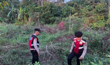 Polres Lingga Intensifkan Patroli Cegah Karhutla di Dabo Singkep