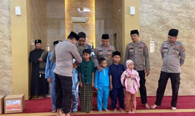Polsek KKP Gelar Sholat Istisqa dan Salurkan Bantuan Sosial di Sekupang