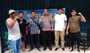 Minggu Kasih Kamtibmas, Polsek Batu Ampar Ajak Warga Sei Jodoh Cegah Karhutla dan Waspada Kejahatan