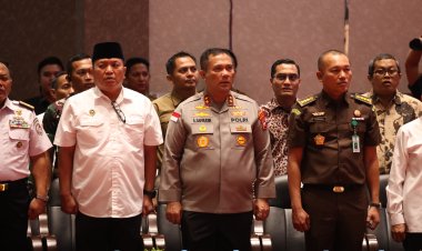 KAPOLDA KEPRI HADIRI RAPAT PARIPURNA DPRD PROVINSI KEPRI DAN HALAL BIHALAL PASCA IDUL FITRI 1447 H
