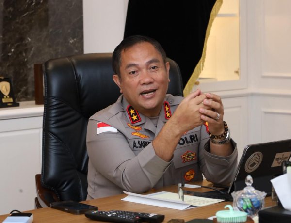 KAPOLDA KEPRI TERIMA AUDIENSI KAKANWIL BPN KEPRI BAHAS SINKRONISASI DATA PERTANAHAN