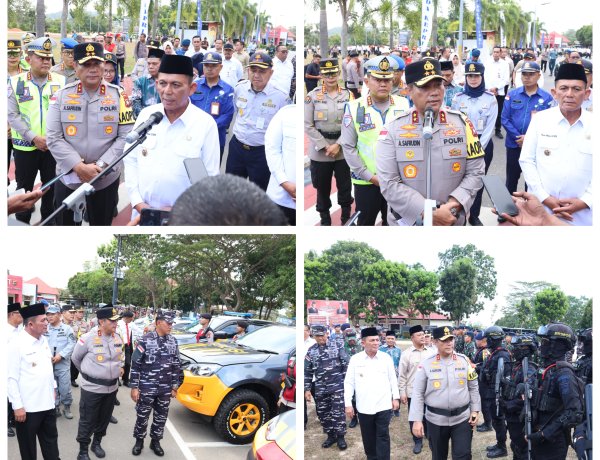 POLDA KEPRI GELAR APEL OPERASI KETUPAT SELIGI 2026