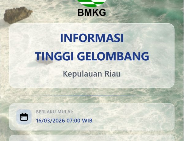 OPERASI KETUPAT SELIGI 2026: WASPADA POTENSI TINGGI GELOMBANG, POLDA KEPRI HIMBAU PEMUDIK CEK JADWAL KAPAL TERBARU