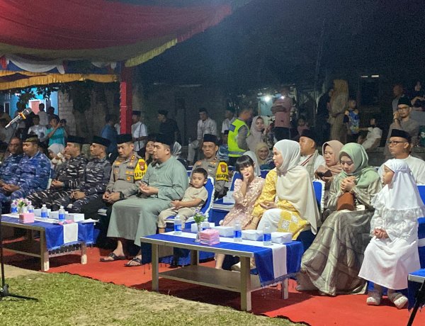 Pastikan Malam Takbir Aman, Kapolres Bintan Bersama Bupati Lepas Pawai dan Pantau Pengamanan Wilayah