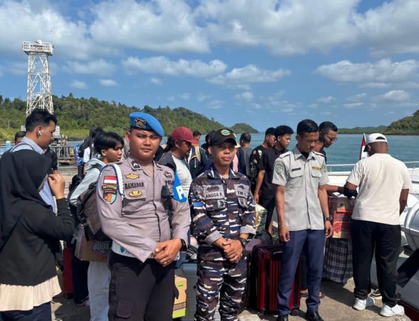 Pos Pelayanan Sei Tenam Intensifkan Pengamanan Aktivitas Kapal Ferry
