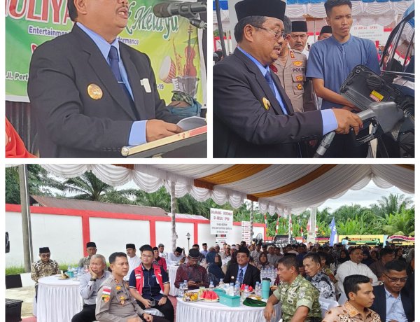 Bupati Aceh Singkil Resmikan SPBU Kompak 3T di Desa Biskang