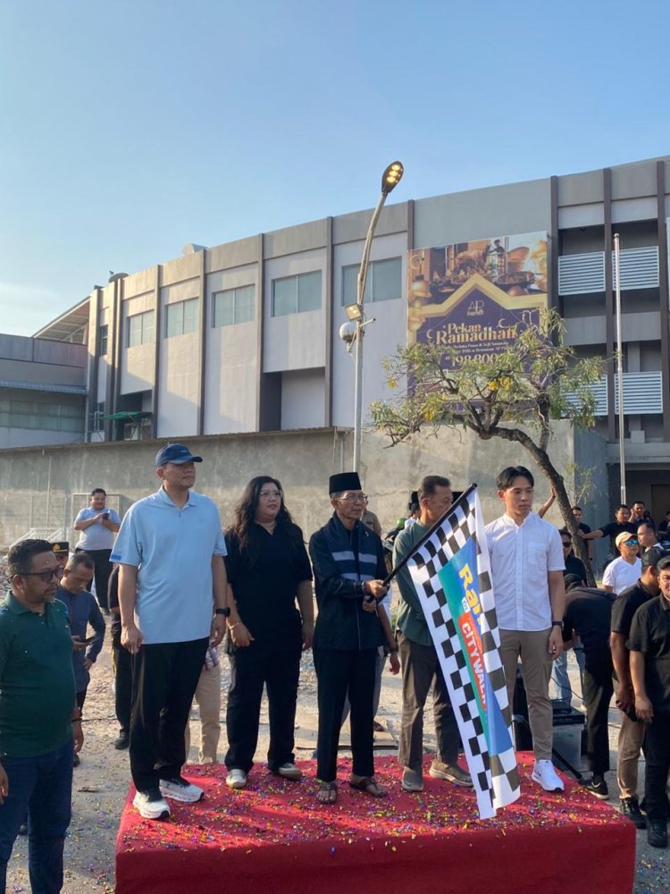 Pengamanan Ketat Polresta Barelang Warnai Kegiatan Gowes Wakil Kepala BP Batam di Kawasan New Nagoya