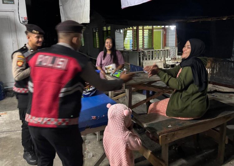 Hadir di Tengah Masyarakat, Patroli R2 Polres Lingga Jaga Stabilitas Keamanan