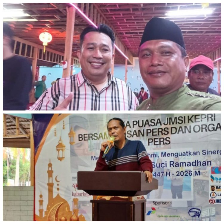 IWI Tunjukkan Soliditas di Buka Puasa Jaringan Media Siber Indonesia Kepri, Perkuat Sinergi Insan Pers di Batam