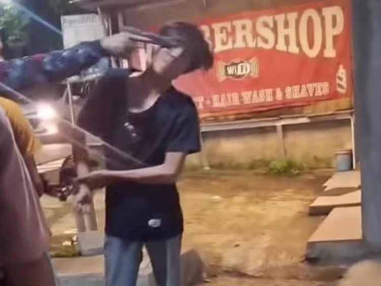 Viral! Aksi Todong Pistol di Tangsel Akibat Cekcok Senggolan Mobil