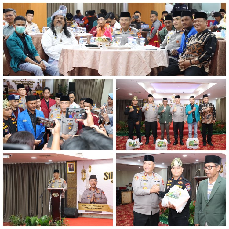 KAPOLDA KEPRI SILATURAHMI DAN BUKA PUASA BERSAMA ORMAS, OKP, BEM DAN KELOMPOK CIPAYUNG PLUS KEPRI