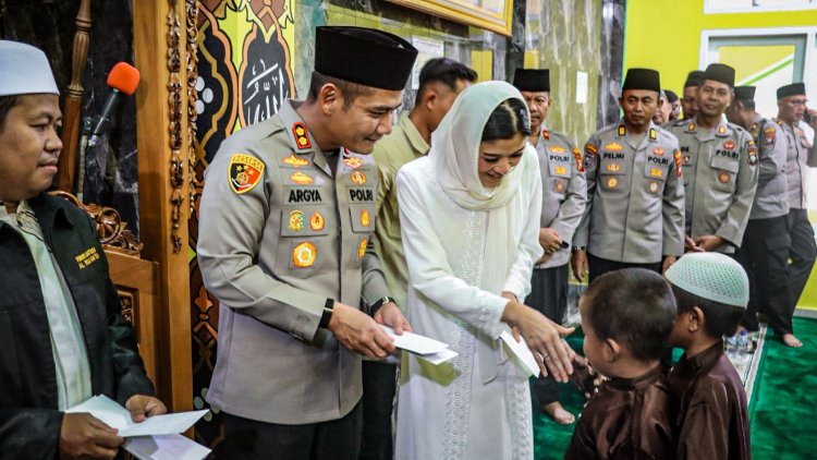 Momen Syahdu Nuzul Qur’an di Polres Bintan, Dari Santunan Anak Yatim hingga Pesan Kamtibmas Jelang Lebaran