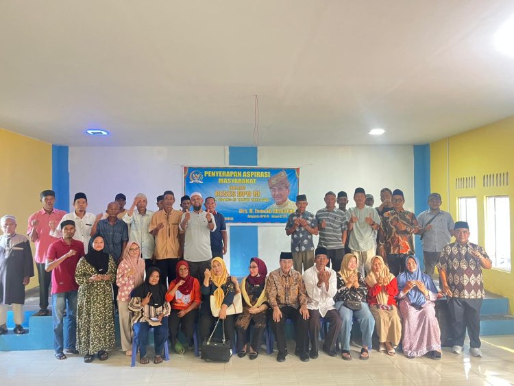 Ismeth Abdullah Serap Aspirasi Warga Kampung Baru Tebing Saat Reses di Karimun