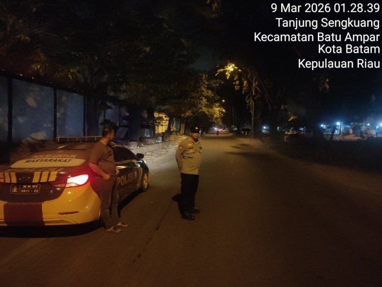 Layanan 110 Polri Direspons Cepat, Personel Polsek Batu Ampar Datangi TKP Dugaan Balap Liar