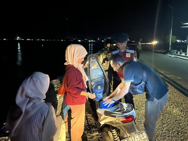 Patroli R2 Sat Samapta Polres Lingga Perkuat Harkamtibmas di Dabo Singkep