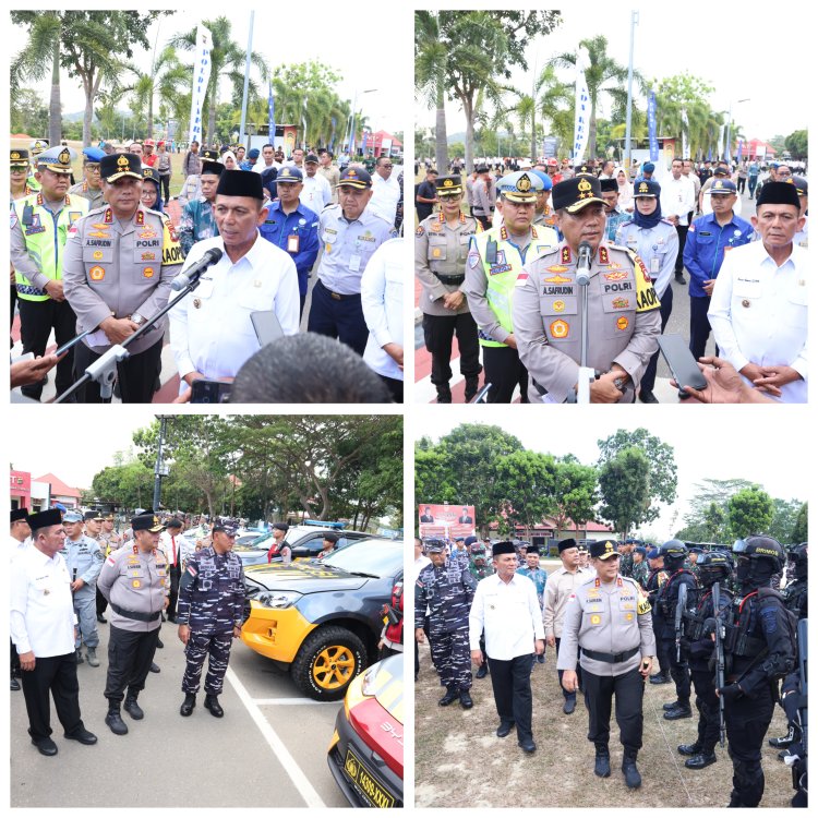 POLDA KEPRI GELAR APEL OPERASI KETUPAT SELIGI 2026