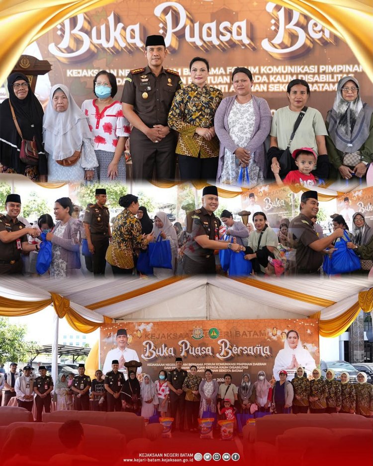 Kejari Batam Gelar Pasar Murah, Khatam Al-Qur’an dan Buka Puasa Bersama di Bulan Ramadan