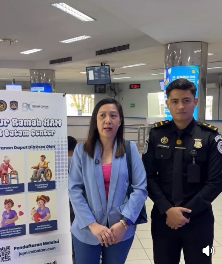 Imigrasi Batam Hadirkan Layanan Immicare, Permudah Pengurusan Paspor Balita Pasien yang Akan Berobat ke Luar Negeri