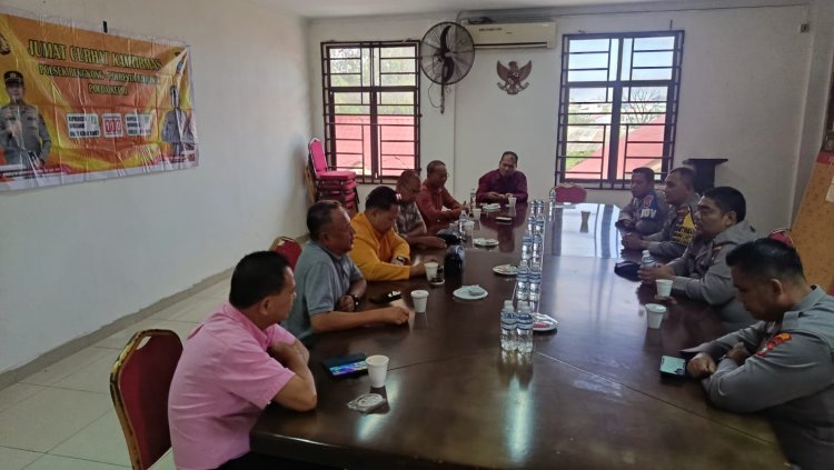 Polsek Bengkong Gelar Jumat Curhat Kamtibmas Bersama Pendeta dan Warga Bengkong Laut