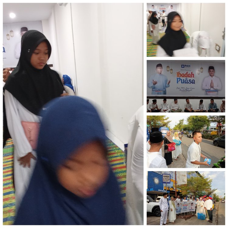 Ketua DPW PAN Kepri Ridhwan Bintang Gelar Agenda Tahunan Berbagi Takjil, Santuni Anak Yatim, dan Buka Puasa Bersama di Momen Ulang Tahun ke-28
